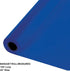 Creative Converting 100' x 40" Cobalt Blue Plastic Banquet Table Cover Roll- Quantity 1...