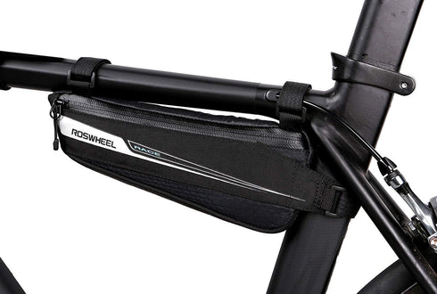 Roswheel Race Series 121444 Bike Frame Mounted Bag Bicycle Triangle Pouch Cycling Accessories Pack for Road Bike...