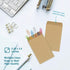 Coin Envelopes, 100 Pack Kraft Seed Envelopes, Small Parts Envelopes with Gummed Seal, 2.25 x 3.5 Inches...