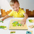 Montessori Wooden Puzzles for Kids Ages 4-8, 4 Layer Life Cycle Jigsaw Puzzle for Toddlers, Children Preschool Learning Educational Puzzles Toys f...