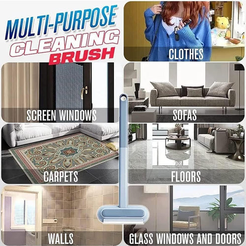 Window Screen Net Mesh Cleaner - Window Brush Screen Door Mesh Cleaner, 4 in 1 Window Washer Squeegee Kit, Window Cleaner Squeegee, Window Nets Cl...