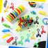Skylety 72 Pcs Video Game Party Favor Set, Rubber Bracelets Stamps Video Game Acrylic Lobster Keychain Gamer Birthday Party Favors Supplies, Gift ...