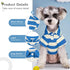 2 Pieces Stripe Dog Shirts Breathable Polo T-Shirts for Small Dogs Cats Girl Boy Puppy Sweatshirt for Chiuahaha Poodle Teacup Shihtzu Yorkie Small...