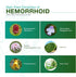 Hemorrhoid Cream, Hemorrhoid Treatment, Hemorrhoid & Fissure Ointment, Fast Relief Hemorrhoid Cream Healing Formula, Hemorrhoid Symptom Ointment (...