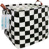 LANGYASHAN Square Storage Baskets Waterproof Canvas Children Laundry Nursery Hamper for Shelves Gift Baskets Toy Organizer Room Decor (Square Raci...