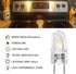 Belleone Microwave Light Bulb Fit for GE Samsung Kenmore Maytag Elite Over The Stove Range Oven, Halogen Light Bulb with G8 Bi-pin Base 20W Microw...
