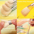 7 PCS Assorted Size Gilding Brush Set, Gold Leaf Goat Hair Painting Brush Metallic Foil Flakes Paint Brush + 2 PCS Nylon Brush + Tweezers for Gold...