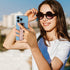 Phone Grip with Metal Stand, Magnetic Area, Cell Phone Strap Loop Finger Holder for Hand Handle Grips Gripper for Back of Phone Suitable for iPhon...