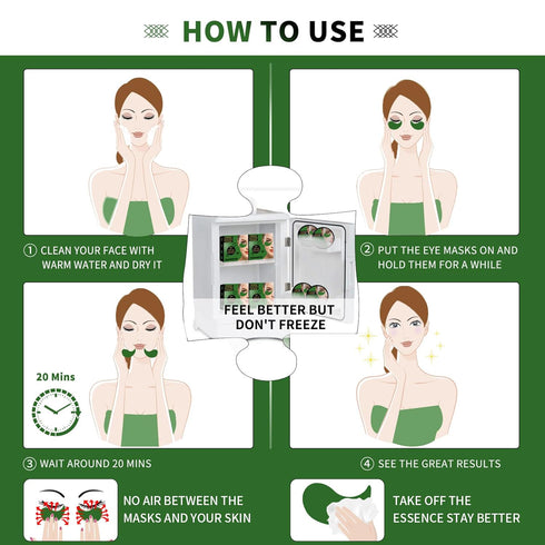 Under Eye Masks for Dark Circles and Puffiness 70PCS, Under Eye Patches for Puffy Eyes Treatment, Under Eye Gel Pads w/Seaweed, Aloe Vera, Peptide...