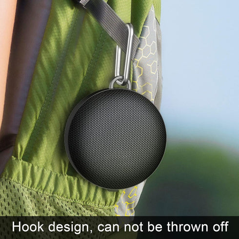 Portable Bluetooth Speaker, 8W IP67 Waterproof Wireless Bike Speaker with 4000mAh Battery, Support Memory Card, Portable Speaker for Outdoor Ridin...