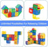 Interlocking Building Blocks Toys for Kids - Toddlers Building Blocks Educational Toys Set 70 PCS4...