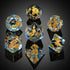 Fish DND Dice, DNDND 7PCS Resin Dice Set with Velvet Bag for Dungeons and Dragons D&D Role Playing Games and Tabletop Games ?Fish DND Dice Set...