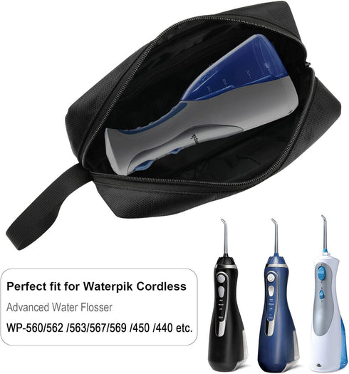 Beautyflier Water Dental Flossers Carrying Bag, Protective Case Carrying Pouch Cover Bag for Waterpik Cordless Advanced Water Flosser WP-560/562 /...