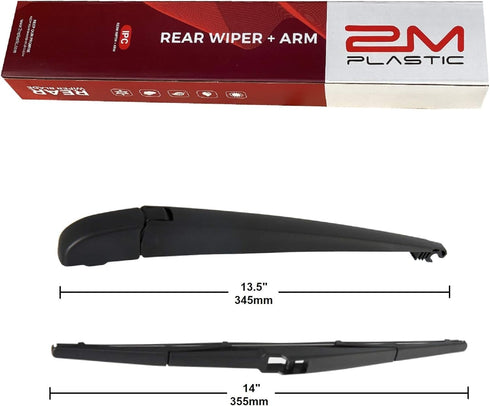Rear Wiper Arm Blade For Toyota CHR C-HR 2018-2020 OEM Quality 85241-10040 2M PLASTIC...