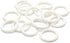 Dritz 1-1/8" Plastic Rings, 14 Count, White...