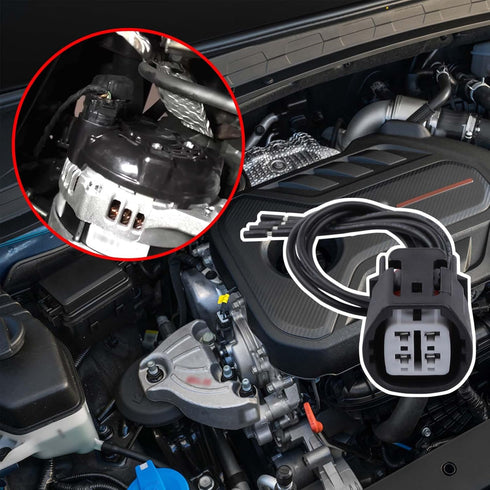 Alternator Pigtail Harness Plug Connector Fit for Hyundai Santa Fe V6 2010-2018...
