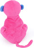 Unique Ape Monkey Stuffed Animals Plush Toys, Soft Cute Monkey Orangutan Toy for Toddlers Child Kids Babies Birthday Gift, 7.9" Pink...