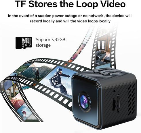 Indoor Camera,Cameras For Home Security Indoor,Security Cameras Wireless,1080P With Motion Detection,Infrared Night Vision,Remote Monitoring,Wirel...