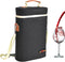 Wine Carrier Tote, Insulated Leakproof Wine Cooler Bag, Wine Travel Bag Tote for Picnic BYOB Restaurant Beach, Padded Portable Wine Bottle Carrier...