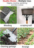 Multifunctional Cleaning Shovel, Square Garden Spade Shovel - Manganese Steel Flat Shovel Not Include Pole, 8-12" Heavy Duty Garden Tool for Diggi...