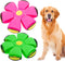 Dog Flying Disc Toy, Pet Toy Flying Saucer Ball with 3 Light for Dogs, Flying Saucer Ball Dog Toy Outdoor Toy Doggy Disc Ball, Outdoor Games Green...