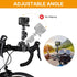 R094 Super Clamp Multi-Functional Camera C Clamp Mount, 1/4" Ball Head Monitor Mount 3/8" Hole Adjustable Video Shooting, Mobile Clamp for Gopro A...