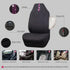 Outlet Faux Rhinestone Diamond Bling Car Seat Covers High Back, Mesh Fabric Cloth Bucket Two Front Seats only, Universal Fit for SUV Truck Coupe W...