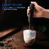Milk Frother for Coffee Whisk Electric Milk Frother with Stainless Steel Holder, Durable Mini Mixer Electric Handheld, Milk Frother with Whisk for...