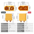 XT90 XT-90 Male and Female Bullet Connectors with 2M 14 AWG Silicone Wire, XT90 Plug Set for RC Lipo Battery Drone Electrical Cabinet LED Lighting...