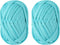 2 PCS T-Shirt Yarn Elastic Fabric Crochet Cloth Knitting Yarn, Spaghetti Yarn Fettuccini Zpagetti Ball for Hand DIY Bag Blanket Cushion Crocheting...