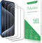 Pokolan (3-Pack) Screen Protector for iPhone 15 Pro Tempered Glass Film, 9H Hardness, Bubble Free, Easy to Install, Case Friendly...