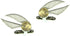 Harry Potter Golden Snitch Silver Plated Cufflinks...