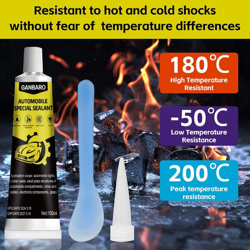 Engine Sealant, Gray Engine Sealant, Cylinder Head Sealant, Oil Pan Sealant, Silicone Sealant, High Temperature Silicone Heat and Oil Resistant - ...