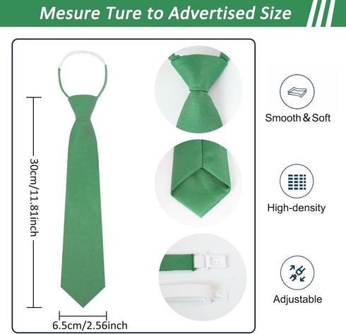 Mantieqingway Ties for Women, Pre-tied Adjustable Girls/Boys Neckties for Uniforms, School, JK/JC Cosplay, T-shirt Accessory...