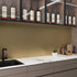 Stainless Steel Contact Paper for Countertop Waterproof Heat Resistant Brushed Metallic Peel and Stick Wallpaper Self Adhesive Wallpaper for Appli...