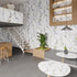 Marble Contact Paper Gray Textured Self-Adhesive PVC Removable Wallpaper for Bathroom Kitchen Countertops Cabinets Furniture (15.7 X 78.7 in Gloss...