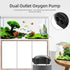 Aquarium Air Pump,Marpros Air Pump for Fish Tank 2 Outlet,Adjustable air bubbler for Fish Tank,Super Quiet Oxygen Pump for Aaquarium 20 to 40 Gall...