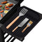 Silicone Griddle Tools Mat for Blackstone,16.9“ x 11.8" Spatula Mat with Drip Pad,Heat-Resistant Grill BBQ Caddy Utensils Holder for Kitchen,Cooki...