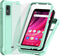Ailiber Case for Blu Studio Mini 2023, with Screen Protector, Dual Layer Protection, Shockproof Corners TPU Bumper, Rugged Silicone Cell Phone Cas...