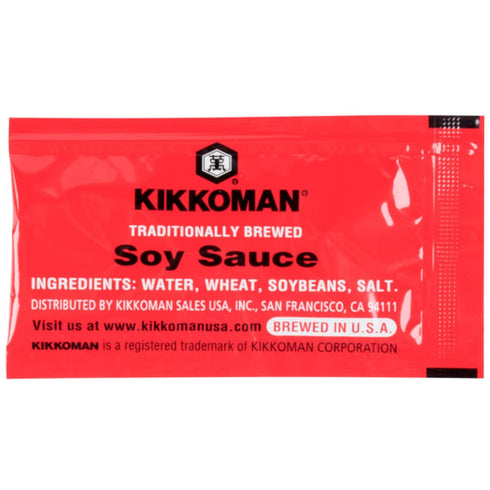 Kikkoman Soy Sauce Packets, Traditionally Brewed, 40-count...