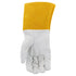 IRONCAT 6141 Kidskin TIG Welding Gloves – Medium, Kevlar Thread Welding Gloves with 4 in. Gold Cuff, Straight Thumb, Natural...