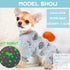 Small Dog Pajamas Dog Pajamas for Small Dogs, Glow in Dark Tie Dye Unicorn Dog Sweater, Super Soft Velvet Material Chihuahua Yorkie Tiny Dog Cloth...