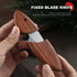 Small Pocket Knife Keychain Knife for Men with Sheath, Box Cutter Knife, EDC Pocket Knives for Outdoor Camping, Gifts for Dad husband Him...