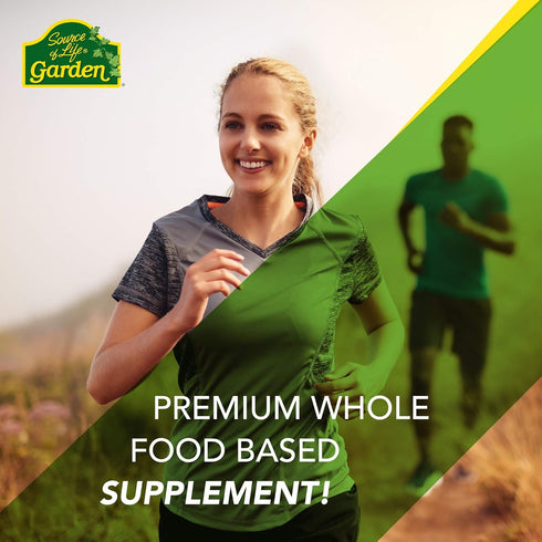 Natures Plus Source of Life Garden Certified Organic Vitamin B12-1000 mcg methylcobalamin, 60 Vegan Capsules - Whole Food Vitamin B12 Supplement -...