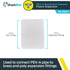 SharkBite 3/4 Inch Expansion Sleeve, Pack of 25 Rings, Plastic Pex Expansion Ring for PEX-A Pipe/Tubing, Brass and Poly Plumbing Fittings, UA23103...