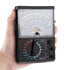 DC/AC Voltage Current Resistance Electrician Tool Mechanical Multimeter with Test Leads, Handheld Analog Multimeter Pointer Tester...