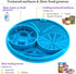 Lick Mat for Dog and Cat Slow Feeder Bowl Licking Pad with Suction Cups Heavy Duty Puzzle Food Treat Toy for Dog Anxiety Relief Cat Boredom Reduce...