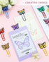 16 Pcs Cute Bookmark Paper Clips Cartoon Silicone Bookmarks with Colorful Paperclips for Kids School Teacher Office Supply Student Stationery (But...