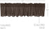 VHC Brands Kettle Grove Window Curtain, Plaid Valance Scalloped, Black, 16x72...