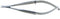 Micro Iris Scissors 4" Straight Sharp Points Flat Handles | Medixplus...
